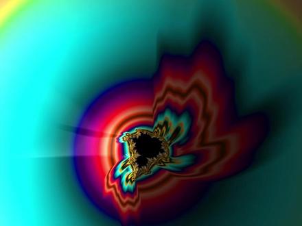 渐进式曼德博分形。#几何图形 #解压 #视觉艺术