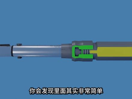 扭力棘轮扳手原理动画 #扳手 #棘轮扳手 #原理 #科普 #原理动画