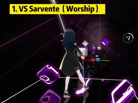 《周五夜放克》版节奏光剑:盘点十首超好听的经典FNF歌曲! #节奏光剑 #音游