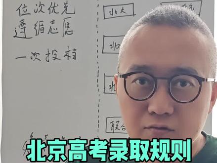北京高考录取规则 #北京高考 #北京高考报考 #志愿填报规则 #在北京高考 #北京志愿填报