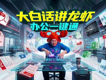 第3期 大白话龙虾 办公一键通 #普通人学ai