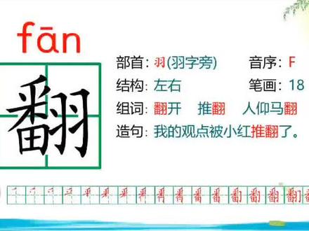 #趣味识字 四年级上册第四单元12课盘古开天地#快乐学习快乐成长 跟着笔顺认真书写#神奇的汉字 弄清楚字的意思