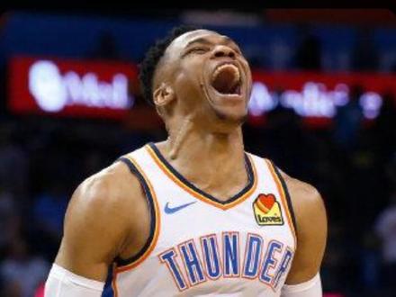 雷霆破晓 热血长存 #威少 #拉塞尔威斯布鲁克 #NBA #MVP #雷霆