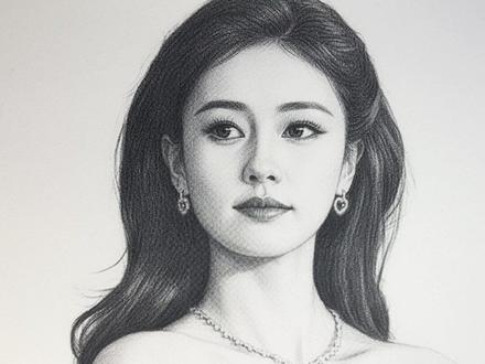 老师,能画一下白鹿吗? #手绘 #绘画 #白鹿