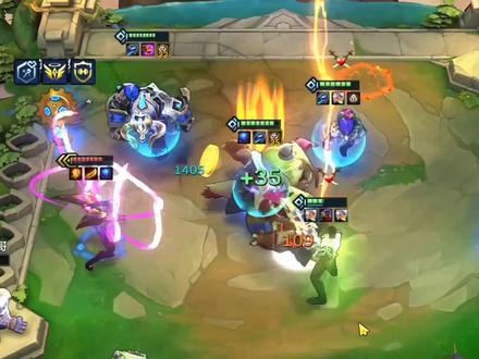 蛤蟆养成记,两星塔姆堪比神明#金铲铲之战 #龙龟是龙吗