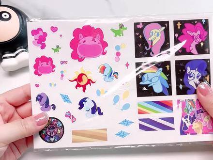 挑战2.8买的小马宝莉安静书教程,过程一度崩溃成品太好玩了 #小马宝莉 #安静书 #豆豆本 #解压玩具 #手工