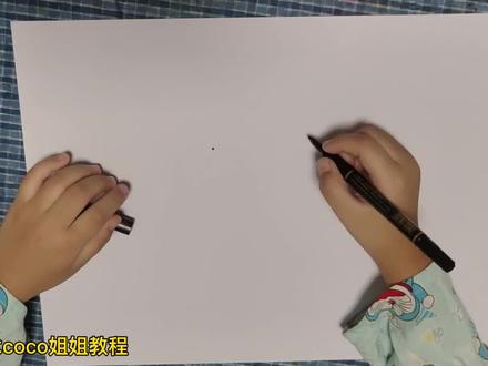 coco妹妹中秋节嫦娥教程#中秋节手抄报