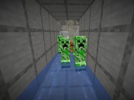 我的世界:苦力怕农场,要这么多火药做啥? #我的世界 #Minecraft #单机游戏