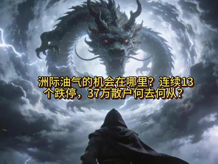 洲际油气的机会在哪里?连续13个跌停,37万散户何去何从? #洲际油气 #油气 #St洲际