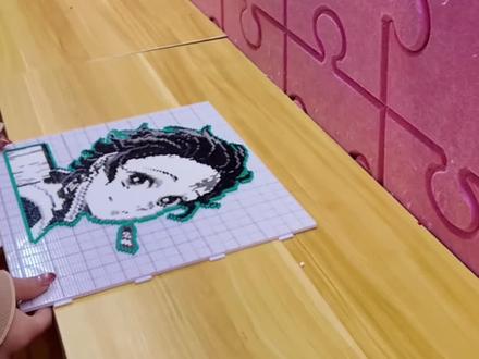 拼豆超大图教程 简直完美!
#拼豆 #拼豆图纸 #手工diy #武汉