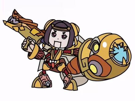 鲁班七号❤️#画画 #画画教程 #手绘 #王者荣耀 #鲁班@抖音小助手