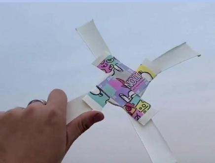 不用胶水,用一个纸杯就能得到一个回旋飞镖,非常简单,有趣又好玩#幼儿创意手工 #手工diy #折纸#亲子手工