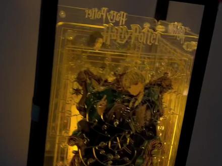 哈利波特的新周边 透明拼图。用哈利波特拼图做了个提灯~哈利波特周边改造#哈利波特周边 #手工diy #拼图#霍格沃茨 #哈利波特