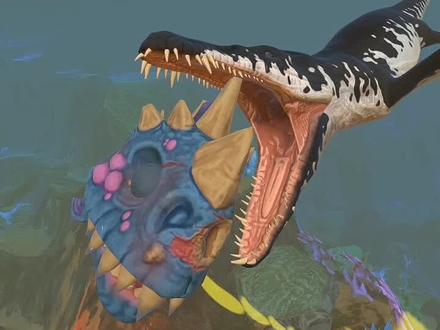 #摸摸鱼 #海底大猎杀 紫色闪电⚡️鲨鱼 太好玩了!