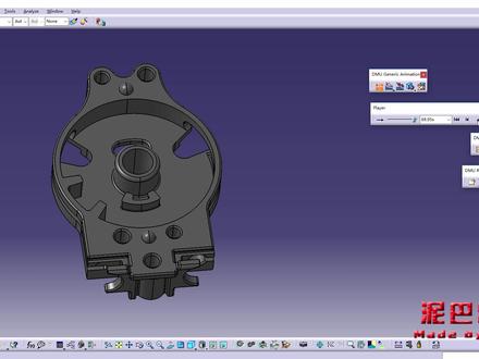 简简单单几步完成CATIA 零件装配动画