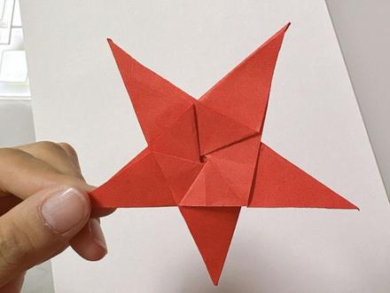第 2 集 折纸五角星 折纸五角星 快来挑战一下吧