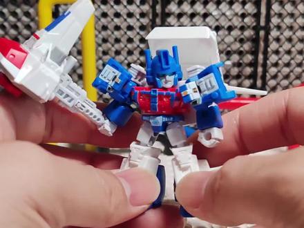 通天晓又又又支楞起来了!布鲁可变形金刚星辰版第五弹天火载具2.0改造教程分享#布鲁可积木人#变形金刚#变形金刚星辰版#布鲁可变形金刚#大人也要玩玩具