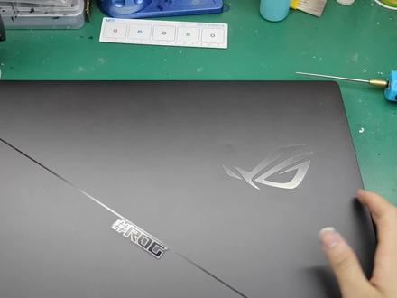 你的ROG电脑散热也不行了吗? # ROG更换液晶#枪神9plus#电脑#败家之眼