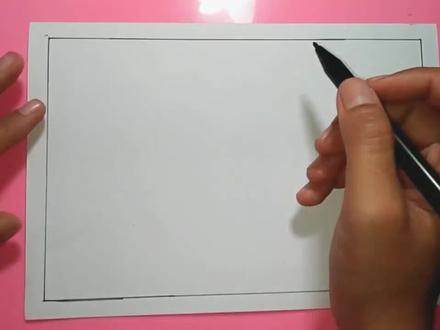 儿童简笔画精选-田野风景画