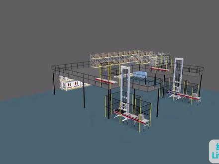 高性价比往复式提升机,能有效安全地垂直移动周转箱或纸箱,手提袋和纸箱升降机是低吞吐量应用中垂直提升的理想解决方案。提供“C”和“S”两种配置。提升装置可提供单次或双次(即每循环装载两个单元)负载选项。单个单元的最大货物重量为50千克(双单元的最大货物重量为2 x 25千克),可搬运的产品最大尺寸为600 x 600 x 600毫米。
该解决方案提供多种进/出功能,最大进/出高度可达10,000毫米,是多个夹层地板的理想解决方案。垂直提升装置由坚固耐用的组件组成,即使在最恶劣的应用中也能确保可靠运行。它们既可以作为独立系统提供,也可以集成到更大的仓库解决方案中。#轻松解决搬运问题 #三维机械动画 #往复式提升机 #机械设计 #输送设备