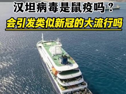 汉坦病毒是鼠疫吗? “疫情邮轮”引起全球关注,汉坦病毒是鼠疫吗?会引发类似新冠的大流行吗?#邮轮事件 #汉坦病毒