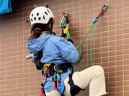 可调挽索过横移 #绳索技术 #高空作业