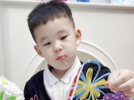 春日手工|卷纸筒DIY春日氛围花瓶💐 #创意美术 #亲子手工 #卷纸筒diy #废物利用 #艺术启蒙