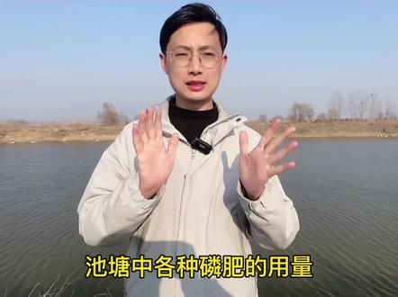 池塘中各种磷肥的用量@抖音小助手 #水产养殖 #螃蟹养殖 #小龙虾养殖 #南美白对虾养殖 #水产养殖技术