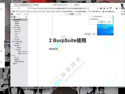 Burpsuite系统教学,burpsuite渗透测试,Burpsuite常见使用功能模块#burpsuite
