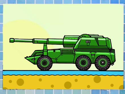 自行试火炮车画法教学手绘简笔画,大炮简笔画教程#简笔画 #火炮简笔画 #战车简笔画 #汽车简笔画 #简笔画教程 #创意画 #儿童画教程