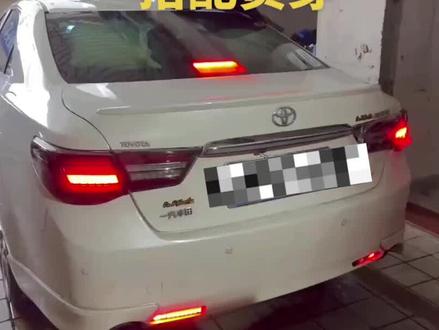 11-13款锐志日规尾灯 搭配贯穿灯#化州 #汽车灯光升级 #改灯 #锐志