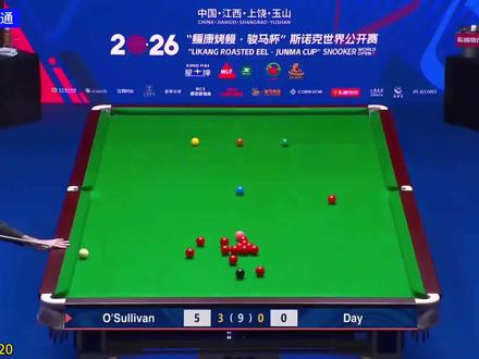 玉山公开赛:奥沙利文火力全开疯狂四连鞭,对手彻底奔溃#斯诺克 #台球 #奥沙利文 #玉山世界公开赛