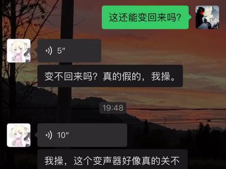 在线等 好像挺急的 哈哈哈哈哈!#记录真实聊天 #变声器 #这是一个悲伤的故事