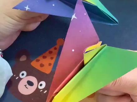 #手工diy #折纸 #折飞机 一张正方形纸教大家折纸飞机