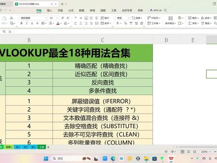 VLOOKUP 函数初级用法 #vlookup #知识分享 #excel技巧 #vlookup函数 #excel @抖音创作小助手 @抖音小助手 @抖音媒体内容优推官 @抖音