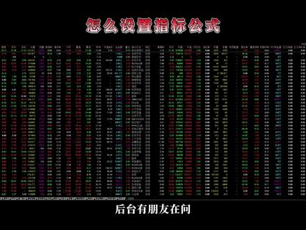 通达信主副图公式教程 通达信主副图公式设置演示#交易心得 #股票基础知识 #股票知识分享 #股票干货分享