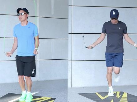 不管是有绳还是无绳跳绳,跳起来就行#户外运动 #跳绳减肥 #跳绳