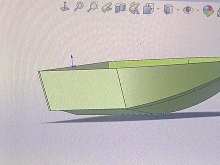 这不有手就能画么#solidworks建模 #遥控拉网船 #延绳钓 #