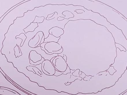 画50幅中国美食水彩画29/50“蚵仔煎”闽台潮汕的共同美食记忆#水彩 #画画 #美食 #真实生活分享计划 #创作者扶持计划