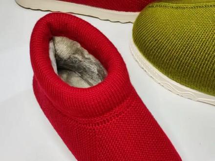 八字版挑鞋口高帮棉鞋起针#爱生活爱编织 #八字板