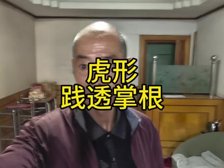 虎形发力穿透掌根 #71岁大爷演示形意炮拳实战技巧 #创作者中心 #创作灵感
