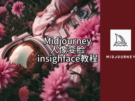 AI绘画Midjourney人像换脸insighface插件教程,以图生图高相似度人像变脸教程#midjourney #ai绘画 #ai头像变装挑战 #人工智能