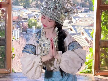 终于把这个手势舞跳啦! #弥渡山歌 #手势舞 #抖音年味舞蹈大赏 #抖音新春联欢会 #随变一拍都很夯 编舞:@婗可拉岛芭