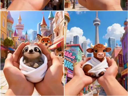 哪个更可爱?#疯狂动物城 #疯狂动物城2 #朱迪 #朱迪尼克 @上热门🔥🔥🔥