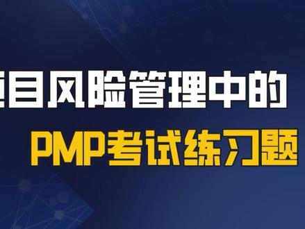 【PMP考试】对项目风险管理中风险登记册,识别风险,组织过程资产等知识点的考核#pmp考试 #项目管理 #pmp #项目
