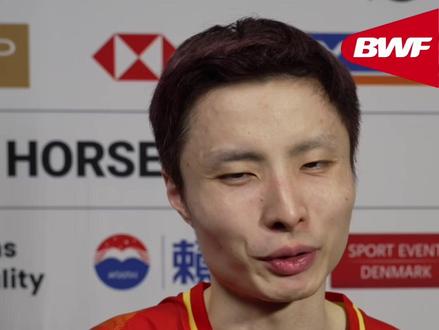 石宇奇:“不知道发生了什么。”#羽毛球 #石宇奇 #汤尤杯 #2026年汤尤杯