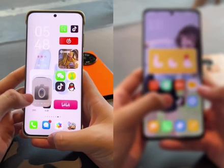 鸿蒙4.0对比MIUI14打断动画和过渡动画,你更喜欢哪个国产系统?#数码科技 #鸿蒙4 #华为p60