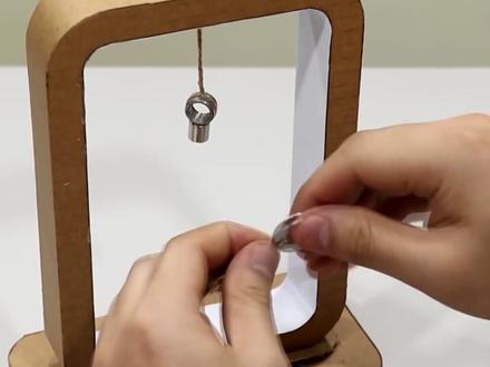 DIY制作一个磁悬浮开关的LED小夜灯