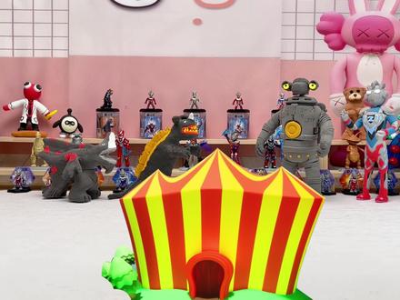 小丑帕姆尼,神奇数字马戏团黏土系列 #黏土手工 #帕姆尼 #神奇数字马戏团 #手工玩具