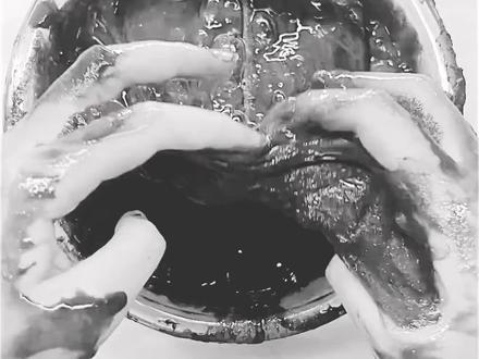 冒着风险给宝子们拍的#史菜姆 #slime#猎奇#微恐气泡胶